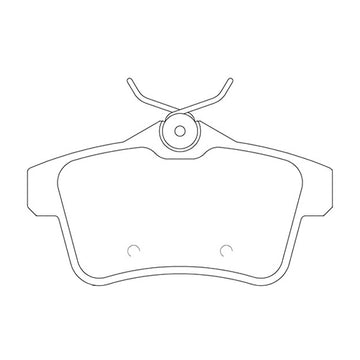 Juego de Pastillas de freno Traseras Citroen C4 1.2 2016 - 2019