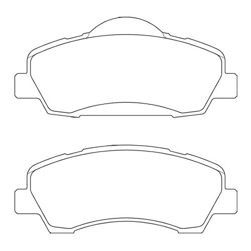 Juego de Pastillas de freno Delanteras Peugeot 308 2015 - 2019