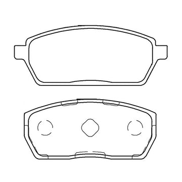 Juego de Pastillas de freno Delanteras Hafei Ruiyi 2008 - 2012