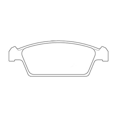 Juego de Pastillas de freno Delanteras Daewoo Tico 1997 - 2000