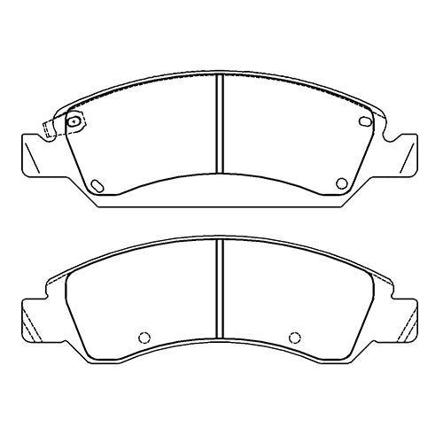 Juego de Pastillas de freno Delanteras Chevrolet Avalanche 2008 - 2014