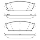 Juego de Pastillas de freno Traseras Chevrolet Silverado 2008 - 2014