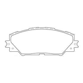 Juego de Pastillas de freno Delanteras Toyota Zelas 2011 - 2013