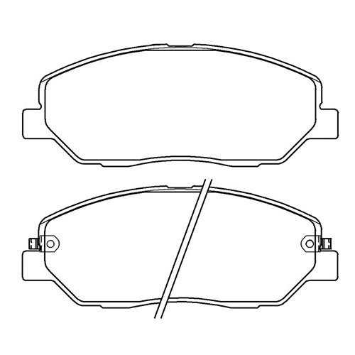 Juego de Pastillas de freno Delanteras Hyundai Santa fe 2007 - 2020