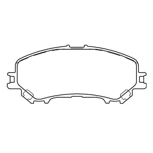 Juego de Pastillas de freno Delanteras Nissan Qashqai 2015 - 2019