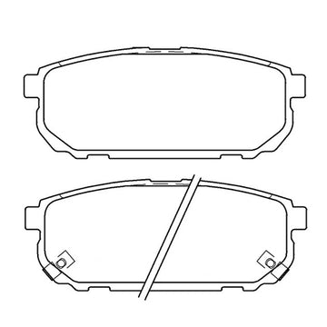 Juego de Pastillas de freno Traseras Kia Sorento 2003 - 2010