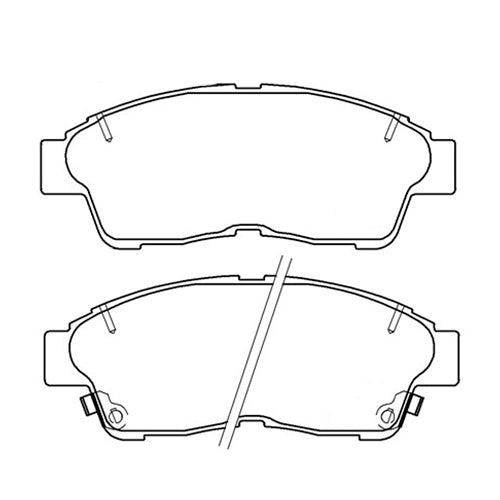 Juego de Pastillas de freno Delanteras Toyota Camry 1990 - 1993