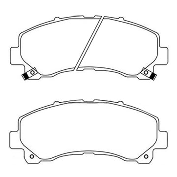 Juego de Pastillas de freno Delanteras Chevrolet DMax 2010 - 2021