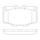 Par de Pastillas de freno Delanteras Toyota Hilux 2.0 1985-1989-2