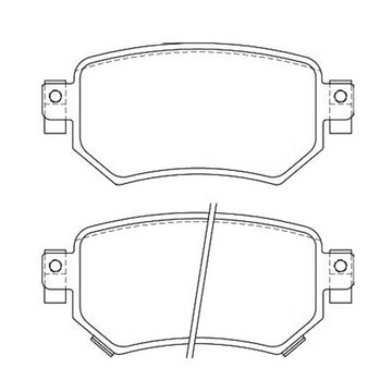 Juego de Pastillas de freno Traseras Mazda 6 2015 - 2019