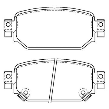 Juego de Pastillas de freno Traseras Mazda 3 2013 - 2019 - 0
