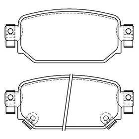 Juego de Pastillas de freno Traseras Mazda CX3 2.0 2019 - 2020 - 0