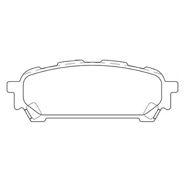 Juego de Pastillas de freno Traseras Subaru Impreza 2.0 2003 - 2008