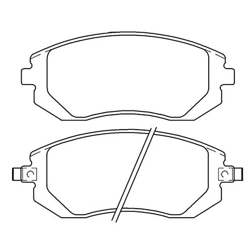 Juego de Pastillas de freno Delanteras Subaru Baja 2003 - 2006