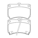 Juego de Pastillas de freno Delanteras Mazda 323 1.5 1990 - 1998-1