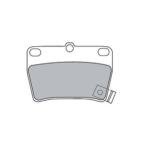 Juego de Pastillas de freno Traseras Geely MK 2009 - 2014 - 0