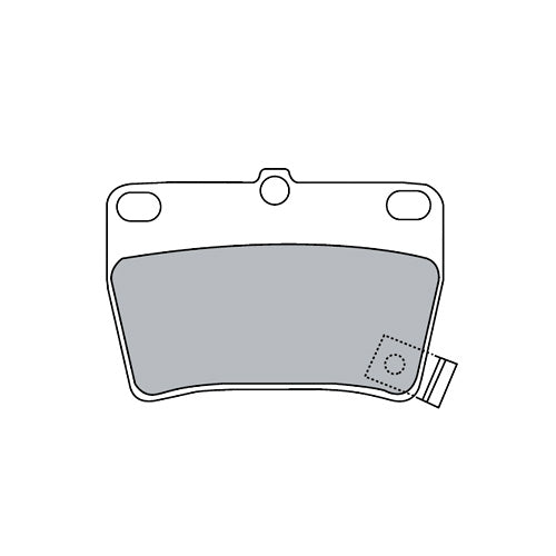 Pastillas de freno Trasera Toyota Rav4 2001 - 2006