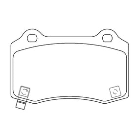 Juego de Pastillas de freno Traseras Chevrolet Camaro 6.2 V8 2010 - 2019