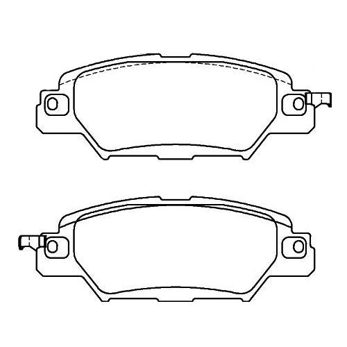 Juego de Pastillas de freno Traseras Mazda CX5 2015 - 2020