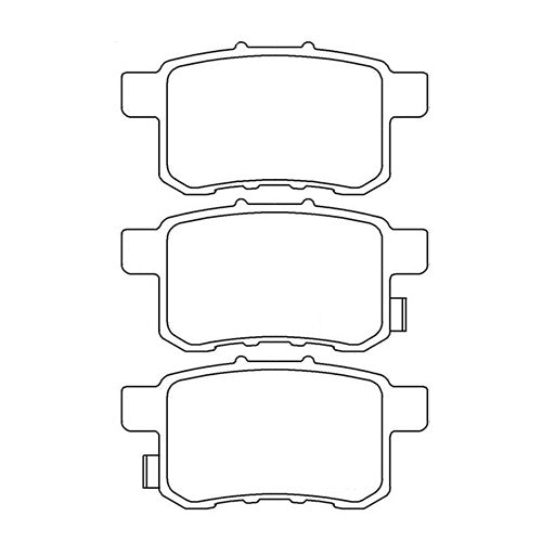 Pastillas de freno Trasera Honda Accord 2008 - 2017