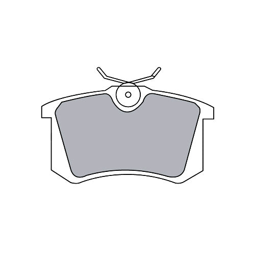 Juego de Pastillas de freno Traseras Audi A4 B6 2001 - 2005