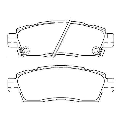 Juego de Pastillas de freno Traseras Chevrolet Traverse 2009 - 2017
