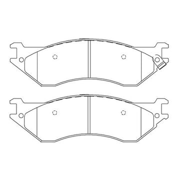 Juego de Pastillas de freno Delantera Ford F250 1997 - 1999 - 0