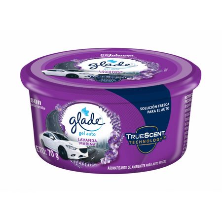 Mini Aromatizante Auto Glade Gel Lavanda Marina