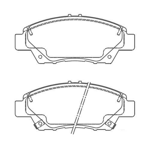 Juego de Pastillas de freno Delanteras Honda Fit 2015 - 2021