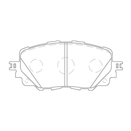 Par de Pastillas de freno Delanteras Mazda MX5 2015-2021