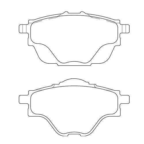 Juego de Pastillas de freno Traseras Citroen C4 Grand Picasso 2013 - 2021