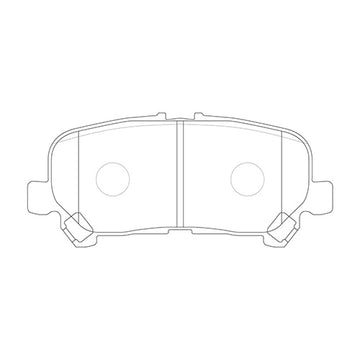 Par de Pastillas de freno Traseras Toyota Hiace 2019-2022 - 0