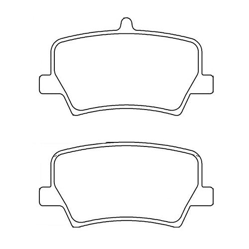 Par de Pastillas de freno Traseras Volvo XC40 2018-2022