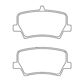 Par de Pastillas de freno Traseras Volvo XC40 2018-2022 - 0