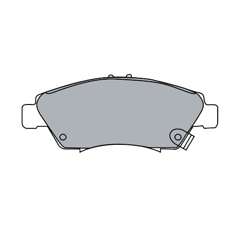 Juego de Pastillas de freno Delanteras Honda Civic 2006 - 2011