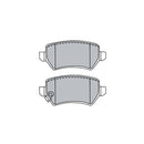 Juego de Pastillas de freno Traseras Chevrolet Combo Van 2004 - 2013-1