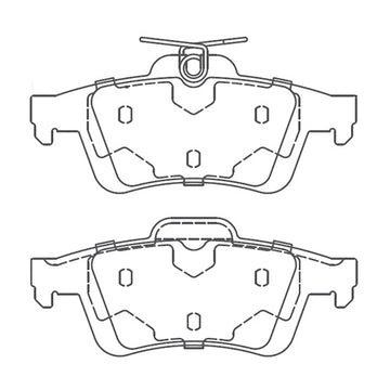 Juego de Pastillas de freno Traseras Volvo V40 2013 - 2020 - 0