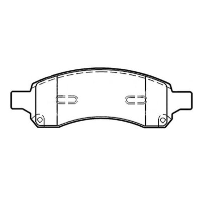 Juego de Pastillas de freno Delanteras Chevrolet Traverse 2009 - 2017 - 0