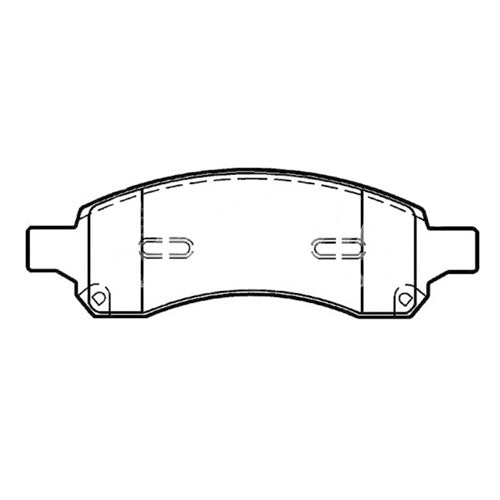 Pastillas de freno Delantera Chevrolet Traverse 2009 - 2017 - 0