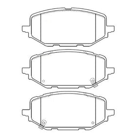 Juego de Pastillas de freno Delanteras Chevrolet Tracker 1.2 2020 - 2023