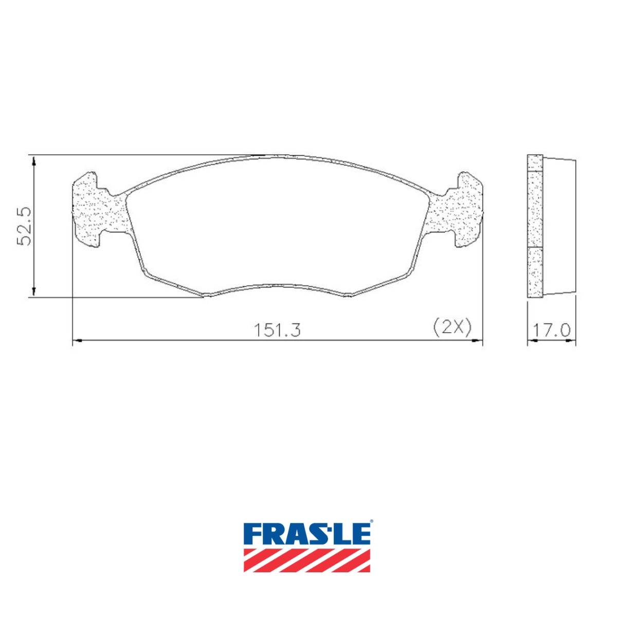 foto de Pastillas de freno Delanteras Ram 700 1.3 2020 - 2022