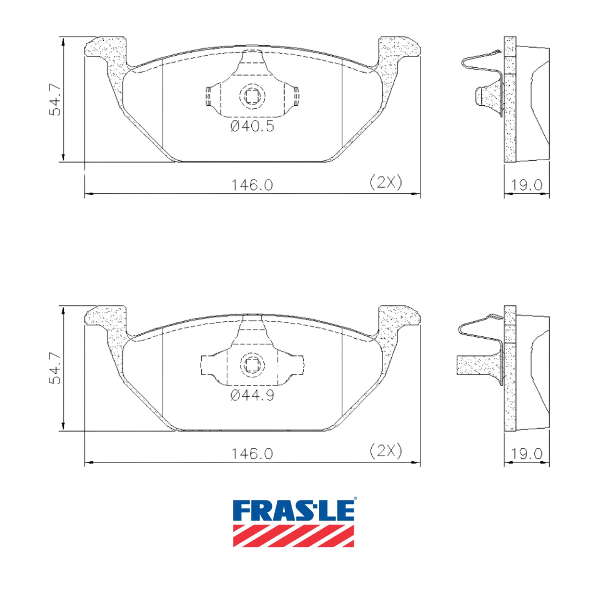 foto de Pastillas de freno Delanteras Volkswagen Bora 2.0 1999 - 2014