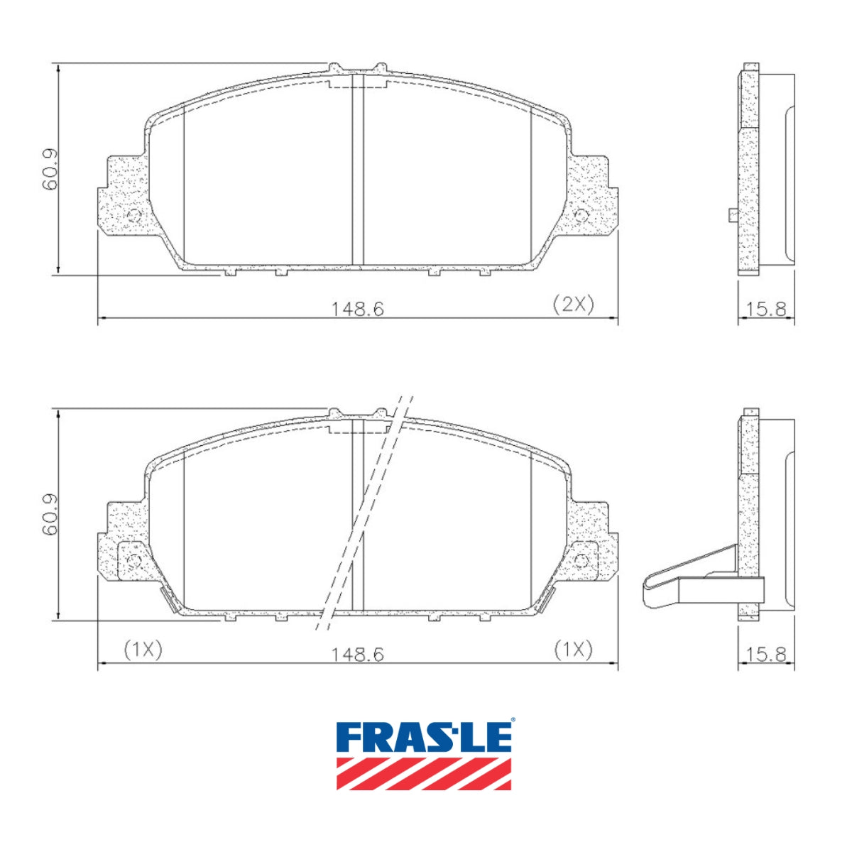 Pastillas de freno Delanteras Honda Accord 2014 - 2018 - 0