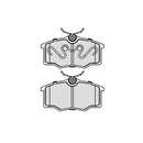 foto de Pastillas de freno Delanteros Chevrolet Corsa Pick Up 1998 - 2005