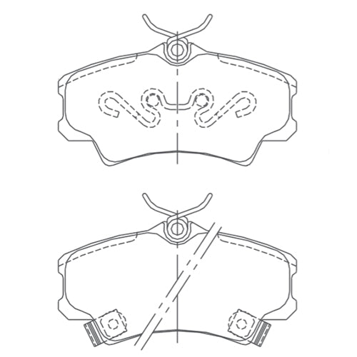 foto de Pastillas de freno Delanteros Honda Civic 1999 - 2006