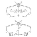 foto de Pastillas de freno Delanteros Honda Civic 1999 - 2006