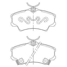 foto de Pastillas de freno Delanteros Honda Civic 1999 - 2006