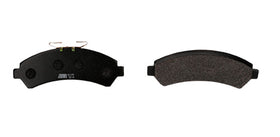 Juego de Pastillas de freno Delanteras Chevrolet S10 Apache 4x4 1997 - 2012 - 0