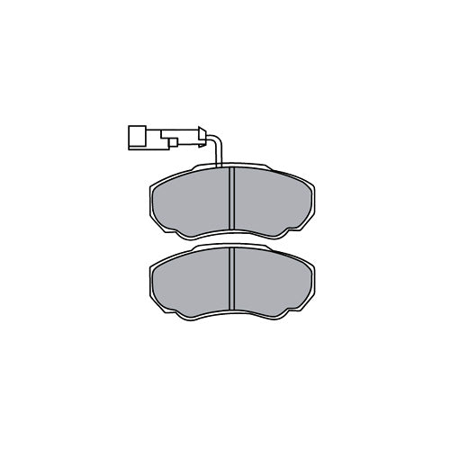 foto de Pastillas de freno Delanteros Citroen Jumper 2005 - 2005