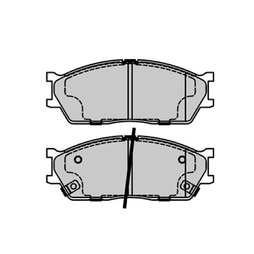 foto de Pastillas de freno Delanteras Kia Rio 1.5 2003 - 2006